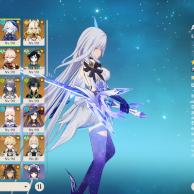 Conta Genshin Impact Ar60 AyakaC5 Biss + 29 Personagens 5*