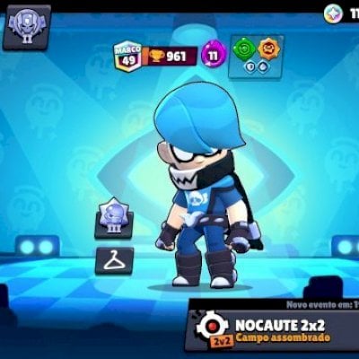 Conta Brawl Star com 18,000 troféu com 41 brawes com nível de 1 até o nível 11