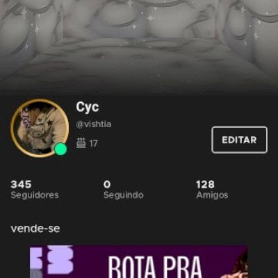 Conta de 2023, vai entrar para o +18 em maio, mais de 300 seguidores, Com NFT/LE