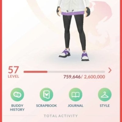 CONTA DE 2024 LVL 57/76 SHINY/43 LEGENDARY/36 EVENT/32 4*/3.7KK STARDUST