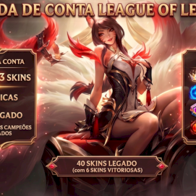 CONTA RARA LEAGUE OF LEGENDS | 163 SKINS | 1 TRANSCENDENTE | TODOS OS CAMPEÕES