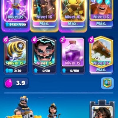 Clash royale, conta quase 14k