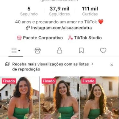 Conta com 38k de seguidores reais !