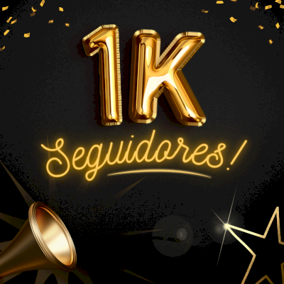 Instagram - 1000 Seguidores  - Alta Qualidade - Reposição por 365 Dias!