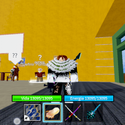 conta de blox fruits com CDK GOD HUMAN SOUGUITAR e doughv1 com mitical 50% no in