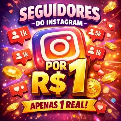 100 seguidores Mundial INSTAGRAM 🚀 PROMOÇÃO MENOR PREÇO DO SITE!
