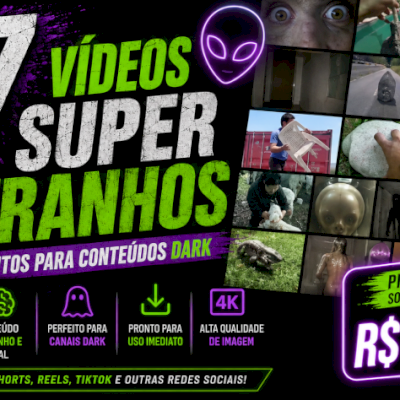 😱 97 Vídeos Super Estranhos | Conteúdo Viral ENTREGA AUTOMÁTICA 🎯
