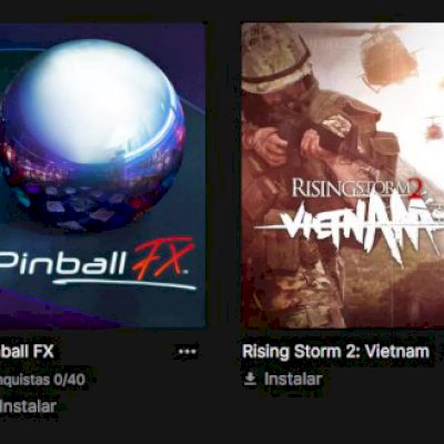 Conta Épic com 19 jogos - Incluso conta do Fortnite com Skins desde o passe 7