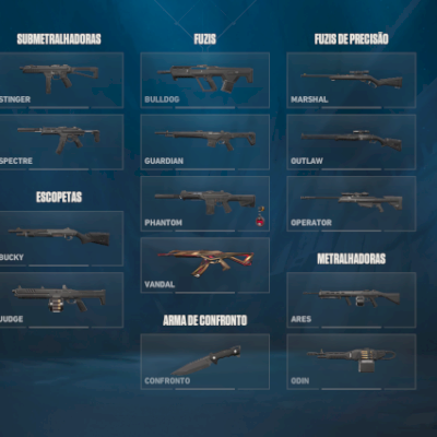 Otima Smurf FULL ACESSO Prata 2, Sheriff e Vandal 534VP