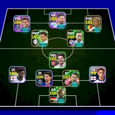 CONTA EFOOTBALL MOBILE TOP COM 3134 DE FORÇA/ DOUE SHOW TIME/ DEMICHELES E MAIS