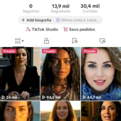 CONTA DO TIKTOK MONETIZADA 14K SEGUIDORES (ÓTIMO ENGAJAMENTO)