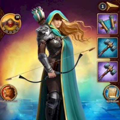 Total battle (conta) com Ayrin, guardas G4, capitólio nv 24, 10M de poder