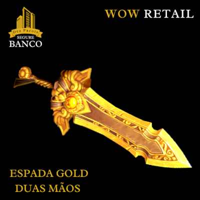 World of Warcraft - Skin de Arma Espada Duas Mãos (Transmog)