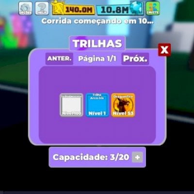 Conta legend of speed