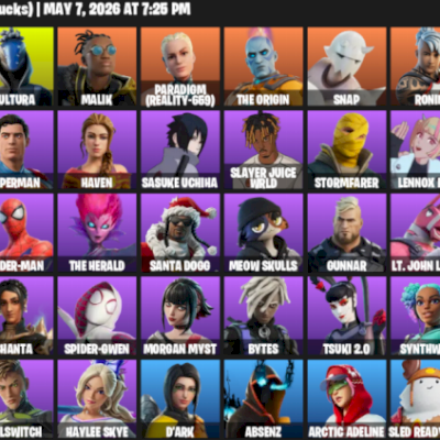Conta fortnite com borderlands, gwen aranha verso +900 vbucks