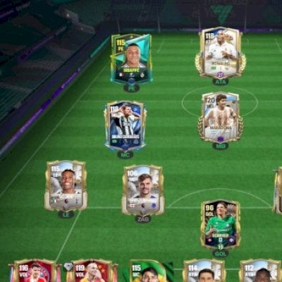 CONTA FC MOBILE GER 114 | ELENCO DE 21 BILHÕES c/ MARADONA 120 + RONALDO 120🔥