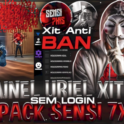 Painel Uriel Xiter Free Fire - 100% HS VIP + Brinde