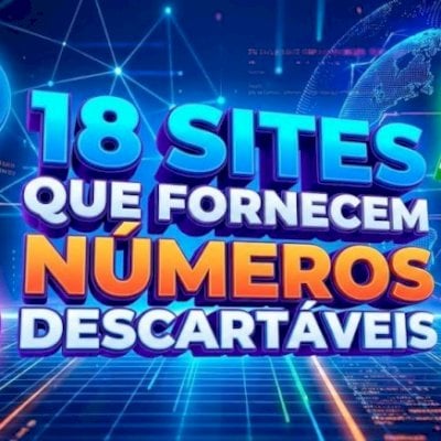 📱 PACK SMS: 18 Sites de Números Descartáveis (Virtuais)