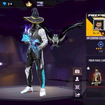 CONTA FF TOP LVL 64 | GEMADÁSSA COM ANGELICAL, EVOLUTIVA DRAGÃO, PUNHO DE FOGO