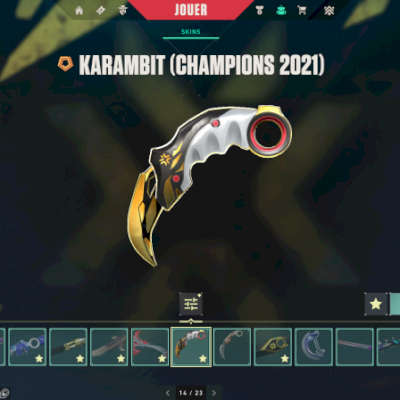 CONTA VALORANT IMORTAL CHAMPIONS 2022, 2023