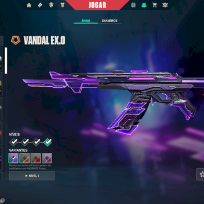 Conta de valorant com varias skins