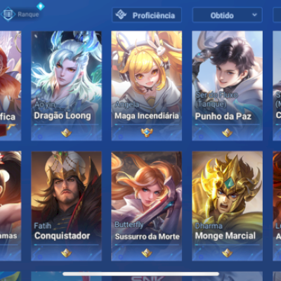 Conta HOK antiga honor of kinga