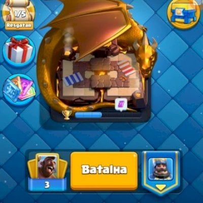 Conta de Clash Royale de 5 anos