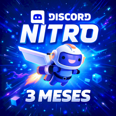 💙 DISCORD NITRO – 3 MESES (90 DIAS) 💙