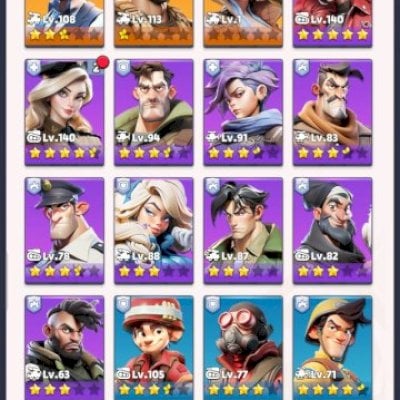 CONTA LAST WAR HQ30 A VENDA