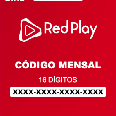 Recarga RedPlay mensal - 30 dias
