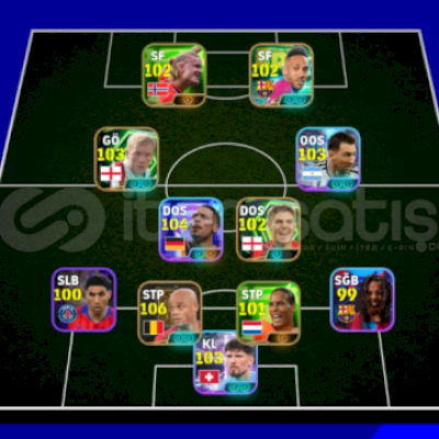 🔥 CONTA eFOOTBALL | FORÇA 3162 | ELENCO TOP 🔥