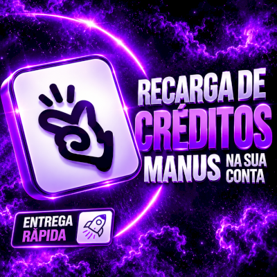 1.500 CRÉDITOS MANUS IA VIA CÓDIGO RESGATE - NA SUA CONTA