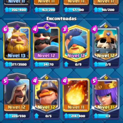 CONTA CLASH ROYALE FULL ACESSO 70R$