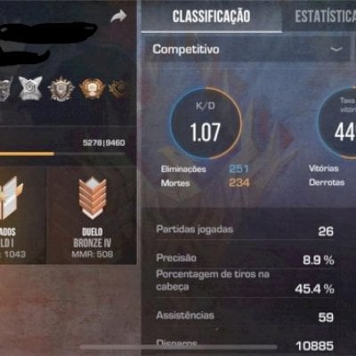 CONTA STANDOFF 2 A VENDA!!!!