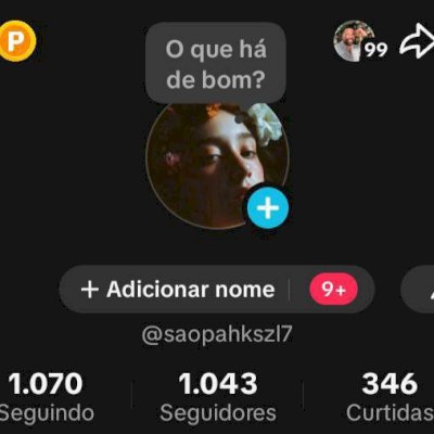 CONTA TIKTOK 1K SEGUIDORES BR 🇧🇷 PROMOVER+SITE+LIVES+TROCAR NOME ✅