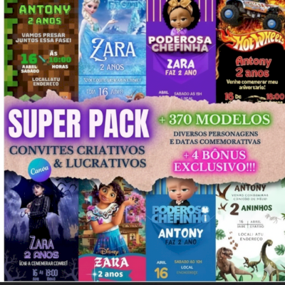 Convites criativos e lucrativos