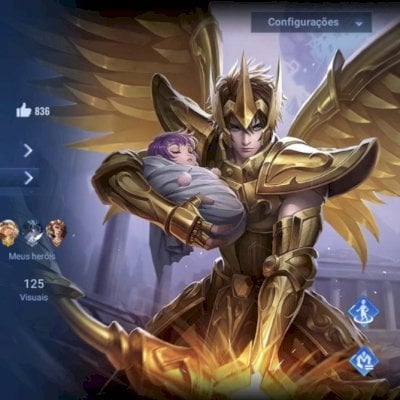 Vendo essa conta de hok dês do beta e gemada