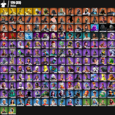 CONTA COM MIDAS, LARA CROFT, BANANA, EMINEM, CHUN-LI, PASSES ANTIGOS E 1100 VB