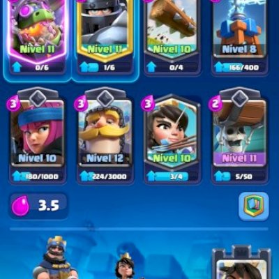 Conta Clash Royale