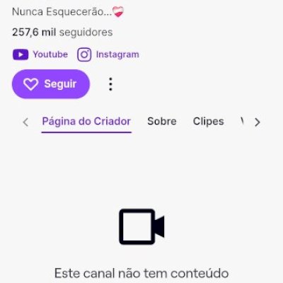 CONTA TWITCH 257K SEGUIDORES