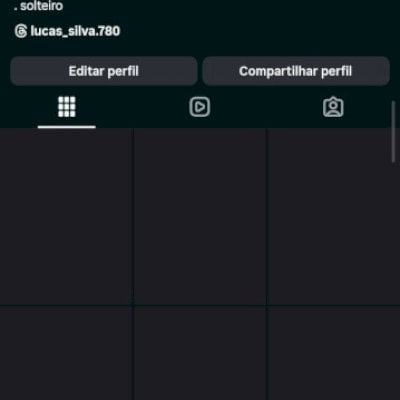 Conta de Instagram com 13 mil seguidores