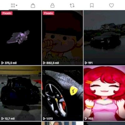 Conta tik Tok +7k de seguidores