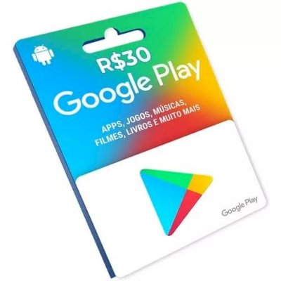 GIFT CARD GOOGLE PLAY - leia a descrição