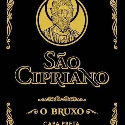 Livro SÃO CIPRIANO CAPA PRETA