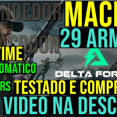 Macro Delta Force - Mouses Logitech - (Vitálicio)