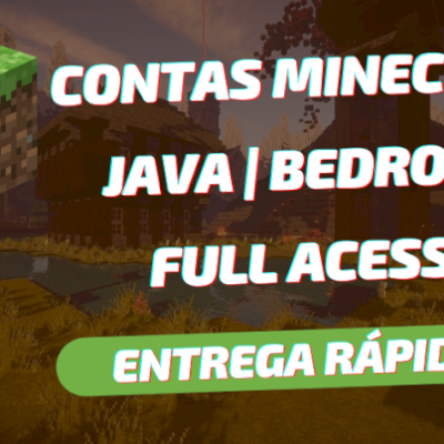 CONTAS MINECRAFT FULL ACESSO/PERMANENTE/XBOX GAME PASS + ENTREGA RÁPIDA