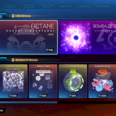 Conta Rocket League/Epic (52 jogos, 3x Gc, nvl 1992, 1200 créditos)