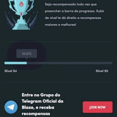 CONTA BLAZE NÍVEL 94