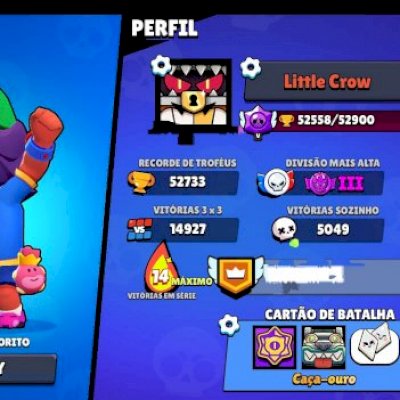 CONTA BRAWL STARS 52K+ troféus - informações na descrição