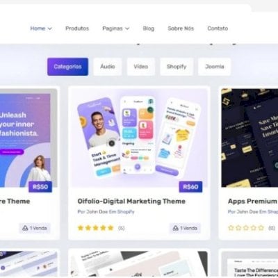 Script Marketplace Com Multi Lojas E Vendedores Em Português